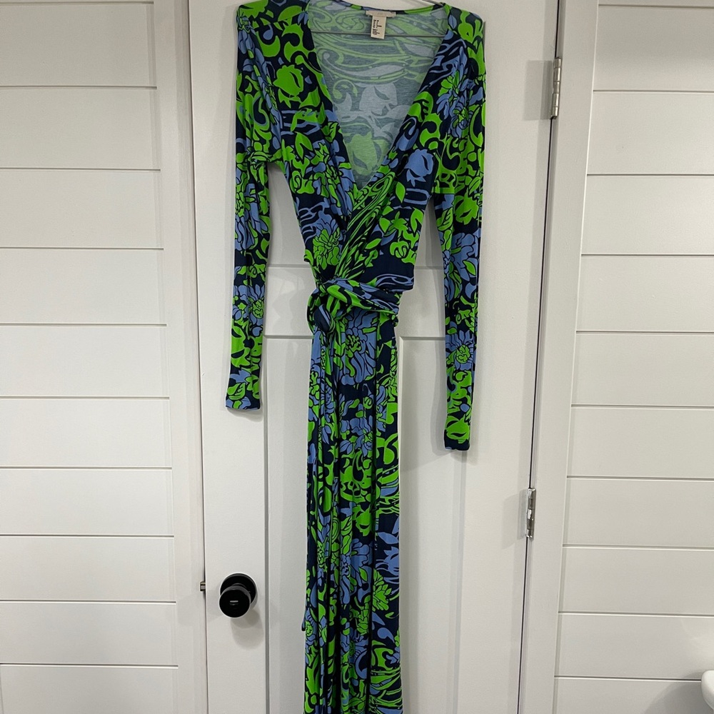 H&M Pucci Inspired Wrap Maxi Dress